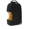 SPRAYGROUND® A.i.3 SHARK BITE BLACK GOLD BACKPACK (DLXV)