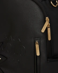 SPRAYGROUND® A.i.3 SHARK BITE BLACK GOLD BACKPACK (DLXV)