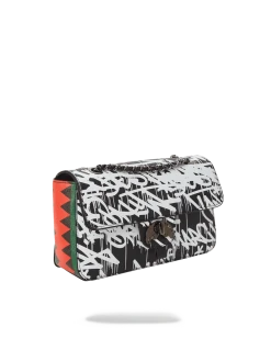 SPRAYGROUND® HANDBAGS NIGHT NIGHT SHARKCHAIN HANDBAG