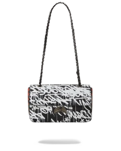 SPRAYGROUND® HANDBAGS NIGHT NIGHT SHARKCHAIN HANDBAG