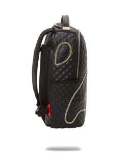 SPRAYGROUND® LEVELED UP SPLIT QUILT SHARK BACKPACK (DLXV)