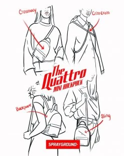 SPRAYGROUND® THE SANCTUARY QUATTRO BACKPACK