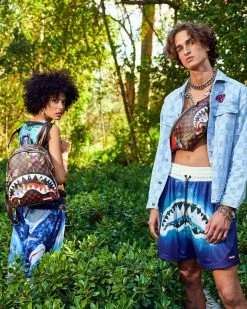 SPRAYGROUND® BAGS GARDEN OF SHARKS SAVAGE BACKPACK 16 SPRAYGROUND® BAGS GARDEN OF SHARKS SAVAGE BACKPACK