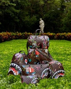 SPRAYGROUND® CROSSOVER CLUTCHES GARDEN OF SHARKS CROSSOVER CLUTCH