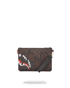 SPRAYGROUND® XTC SHARKS IN PARIS CROSSOVER CLUTCH CROSSOVER CLUTCHES