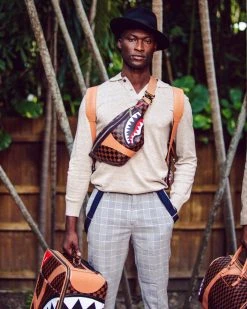 SPRAYGROUND® HENNY AIR TO THE THRONE SAVVY CROSSBODY CROSSBODYS