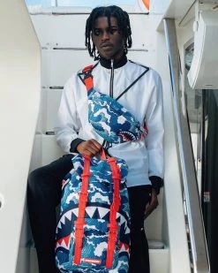 SPRAYGROUND® BAGS SHARK WAVE HILLS BACKPACK