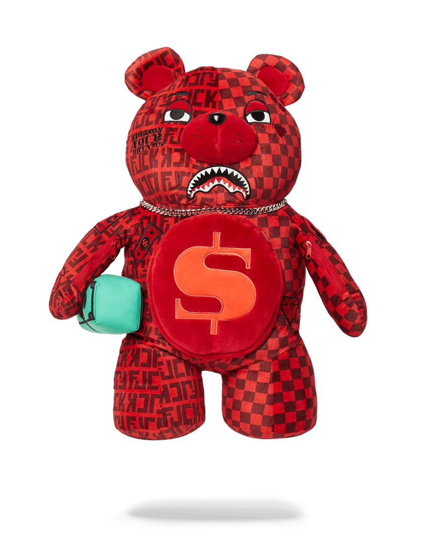 SPRAYGROUND® VENI VIDI VICI TEDDY BEAR BACKPACK 3 SPRAYGROUND® VENI VIDI VICI TEDDY BEAR BACKPACK