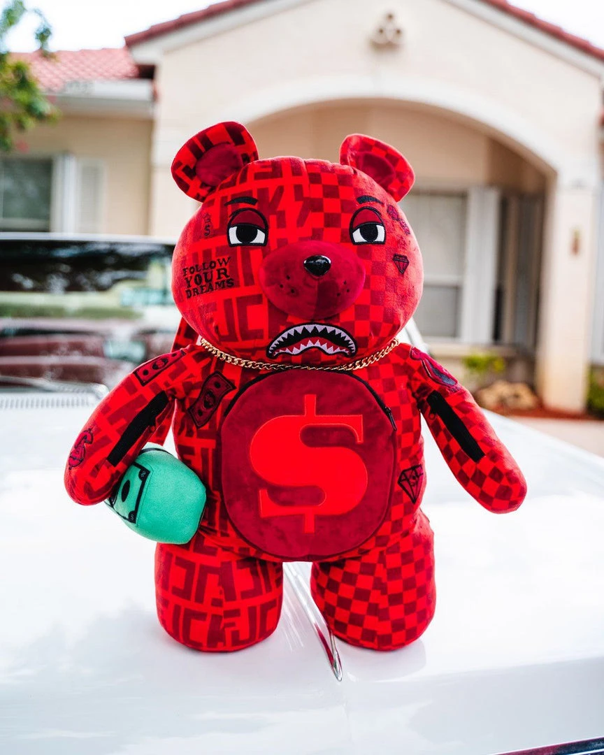 SPRAYGROUND® VENI VIDI VICI TEDDY BEAR BACKPACK 6 SPRAYGROUND® VENI VIDI VICI TEDDY BEAR BACKPACK
