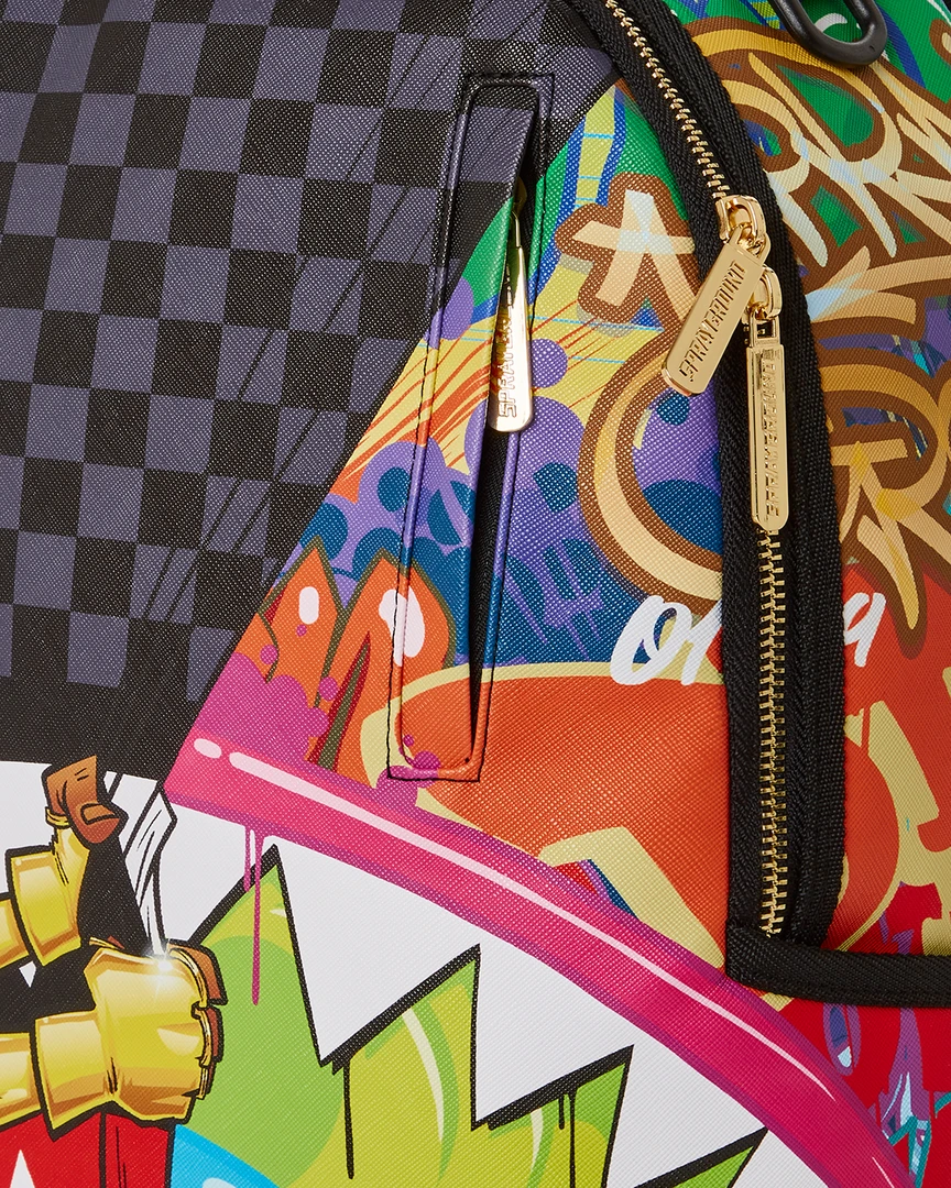 SPRAYGROUND® ASTROMANE SHARKS IN SPACE BACKPACK (DLXV) 10 SPRAYGROUND® ASTROMANE SHARKS IN SPACE BACKPACK (DLXV)