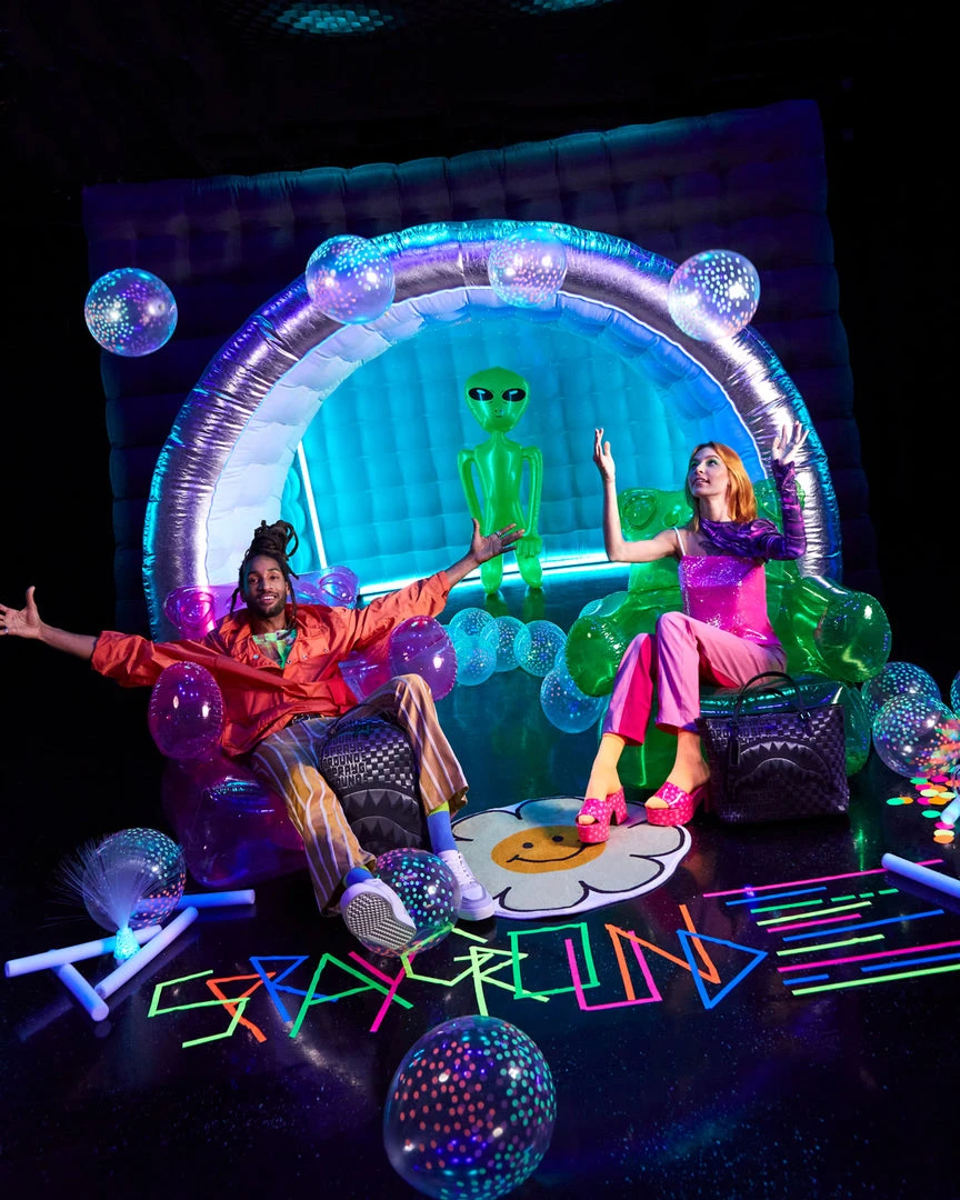 SPRAYGROUND® FIBER OPTIC LIGHTSHOW BACKPACK 7 SPRAYGROUND® FIBER OPTIC LIGHTSHOW BACKPACK