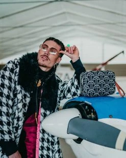 SPRAYGROUND® BAGS ILLUCHAINS TOILETRY BAG