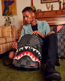 SPRAYGROUND® XTC GREY SHARKS IN PARIS BACKPACK (DLXV)