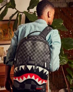 SPRAYGROUND® XTC GREY SHARKS IN PARIS BACKPACK (DLXV)