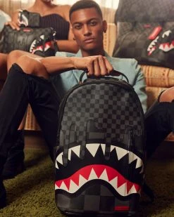 SPRAYGROUND® XTC GREY SHARKS IN PARIS BACKPACK (DLXV)