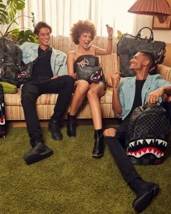 SPRAYGROUND® XTC GREY SHARKS IN PARIS BACKPACK (DLXV)