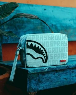 SPRAYGROUND® SPLIT THE CHECK (PEARL) TOILETRY BAG BAGS