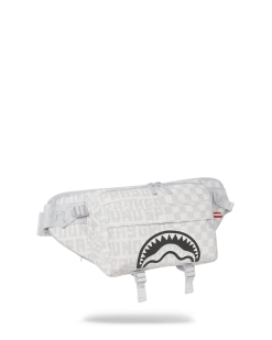 SPRAYGROUND® SPLIT THE CHECK (PEARL) CARGO CROSSBODY BAGS