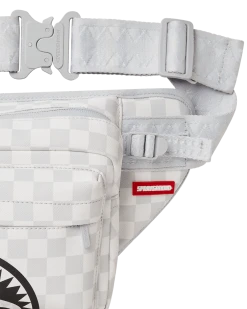 SPRAYGROUND® SPLIT THE CHECK (PEARL) CARGO CROSSBODY BAGS