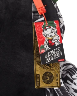 SPRAYGROUND® NIGHT NIGHT MONEY BEAR TEDDYBEAR BACKPACK BACKPACKS