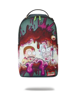 SPRAYGROUND® NEW ARRIVALS RICK AND MORTY SHARKMOUTH WOUND (DLXR)