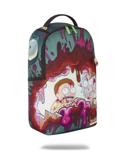 SPRAYGROUND® NEW ARRIVALS RICK AND MORTY SHARKMOUTH WOUND (DLXR)