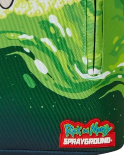 SPRAYGROUND® NEW ARRIVALS RICK AND MORTY PORTAL SHARK (DLXR)