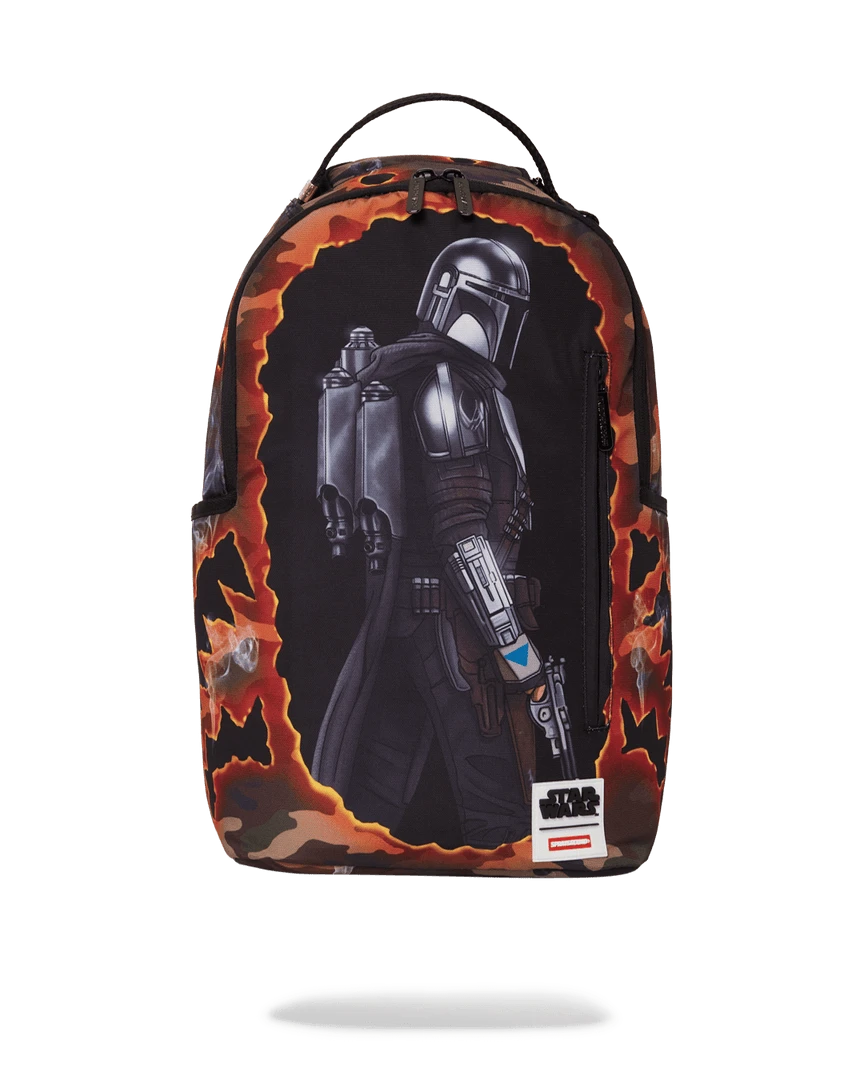SPRAYGROUND® BAGS STAR WARS MANDALORIAN BLOWOUT SHARK BACKPACK 3 SPRAYGROUND® BAGS STAR WARS MANDALORIAN BLOWOUT SHARK BACKPACK
