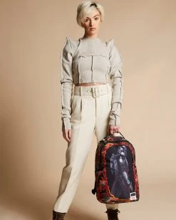 SPRAYGROUND® BAGS STAR WARS MANDALORIAN BLOWOUT SHARK BACKPACK 28 SPRAYGROUND® BAGS STAR WARS MANDALORIAN BLOWOUT SHARK BACKPACK