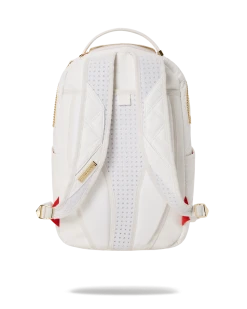 SPRAYGROUND® RIVIERA LE BLANC GOLD CHAIN SHARK BACKPACK (DLXV) BAGS