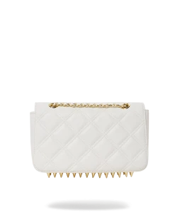 SPRAYGROUND® RIVIERA LE BLANC GOLD CHAIN SHARK HANDBAG BAGS 23 SPRAYGROUND® RIVIERA LE BLANC GOLD CHAIN SHARK HANDBAG BAGS