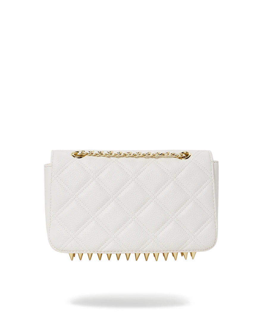 SPRAYGROUND® RIVIERA LE BLANC GOLD CHAIN SHARK HANDBAG BAGS 10 SPRAYGROUND® RIVIERA LE BLANC GOLD CHAIN SHARK HANDBAG BAGS