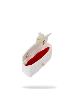 SPRAYGROUND® RIVIERA LE BLANC GOLD CHAIN SHARK HANDBAG BAGS 20 SPRAYGROUND® RIVIERA LE BLANC GOLD CHAIN SHARK HANDBAG BAGS