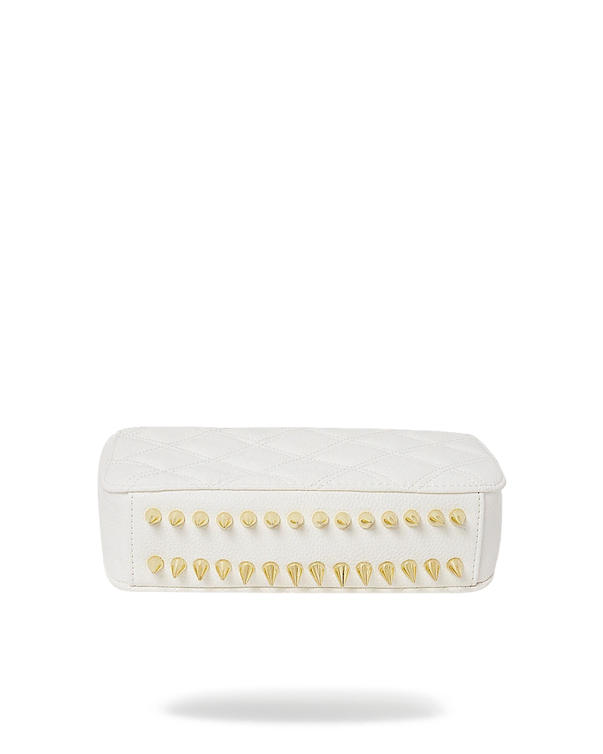 SPRAYGROUND® RIVIERA LE BLANC GOLD CHAIN SHARK HANDBAG BAGS 15 SPRAYGROUND® RIVIERA LE BLANC GOLD CHAIN SHARK HANDBAG BAGS