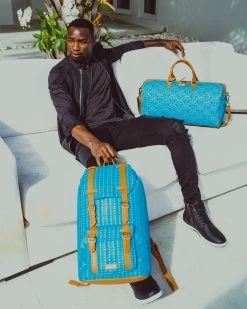 SPRAYGROUND® BAGS ILLUCHAINS TURQ HILLS BACKPACK