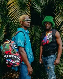 SPRAYGROUND® CAMOBURST SAVVY CROSSBODY CROSSBODYS