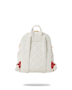 SPRAYGROUND® RIVIERA LE BLANC GOLD CHAIN SHARK SAVAGE BACKPACK BAGS
