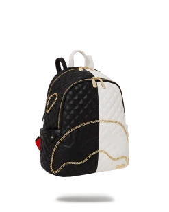 SPRAYGROUND® LEVELED UP SPLIT QUILT SHARK SAVAGE BACKPACK NEW ARRIVALS