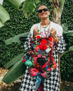 SPRAYGROUND® CAMOBURST MONEYBEAR TEDDYBEAR BACKPACK BAGS