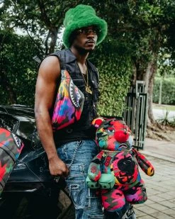 SPRAYGROUND® CAMOBURST MONEYBEAR TEDDYBEAR BACKPACK BAGS