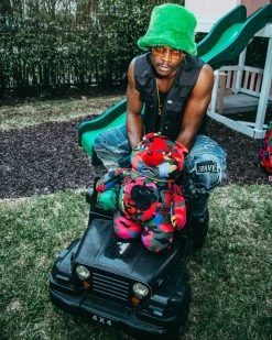 SPRAYGROUND® CAMOBURST MONEYBEAR TEDDYBEAR BACKPACK BAGS