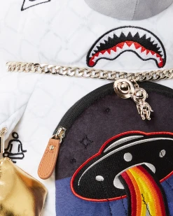 SPRAYGROUND® UFO SPACED OUT MONEYBEAR TEDDYBEAR BACKPACK