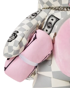 SPRAYGROUND® NEW ARRIVALS XTC LA PALAIS MEDIUM MONEYBEAR TEDDYBEAR BACKPACK