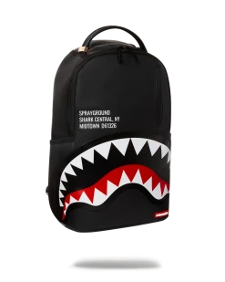 SPRAYGROUND® SHARK CENTRAL (BLACK) (DLXV)