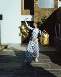 SPRAYGROUND® GOLD RUSH MONEYBEAR TEDDYBEAR BACKPACK