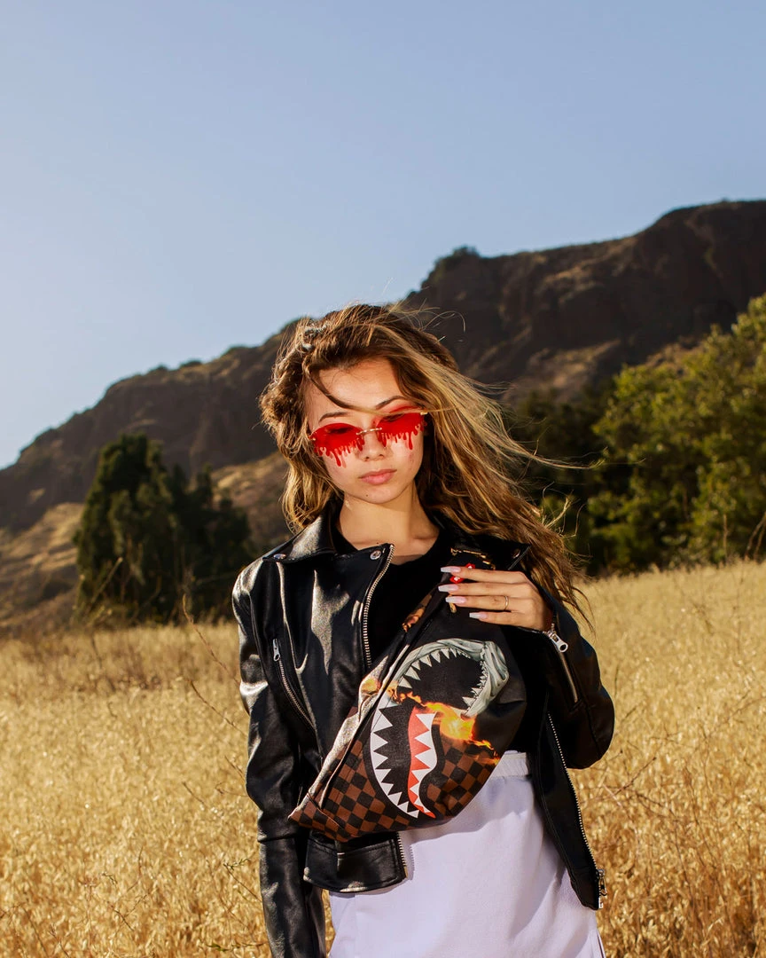 SPRAYGROUND® NEW ARRIVALS SHARKS IN PARIS UNSTOPPABLE SAVVY CROSSBODY 4 SPRAYGROUND® NEW ARRIVALS SHARKS IN PARIS UNSTOPPABLE SAVVY CROSSBODY