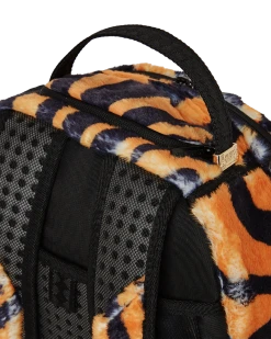 SPRAYGROUND® TIGER COZY VELOUR FUR BACKPACK