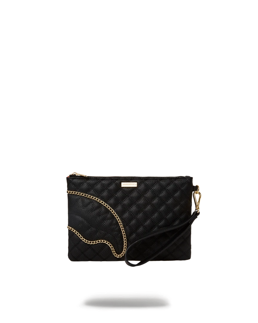 SPRAYGROUND® LEVELED UP SPLIT QUILT SHARK CROSSOVER CLUTCH NEW ARRIVALS 3 SPRAYGROUND® LEVELED UP SPLIT QUILT SHARK CROSSOVER CLUTCH NEW ARRIVALS