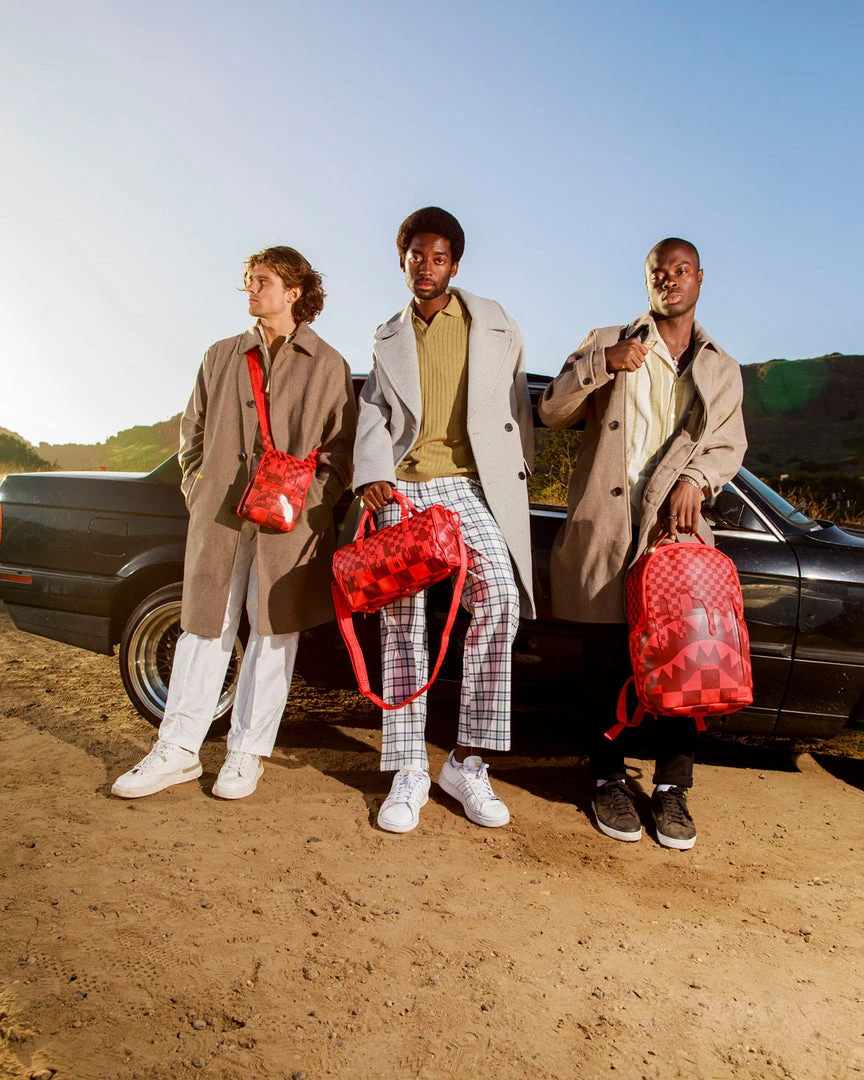 SPRAYGROUND® NEW ARRIVALS XTC SHARKS IN WONDERLAND SLING 8 SPRAYGROUND® NEW ARRIVALS XTC SHARKS IN WONDERLAND SLING