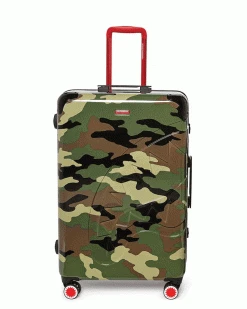 SPRAYGROUND® JUNGLE PARIS 29.5” FULL-SIZE SHARKITECTURE LUGGAGE FULL-SIZE LUGGAGE
